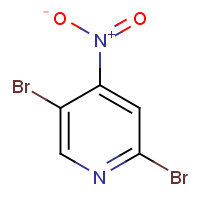 221241-31-2 2,5-dibromo-4-nitropyridine chemical structure