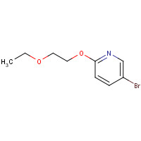 1249442-19-0 5-bromo-2-(2-ethoxyethoxy)pyridine chemical structure