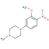 761440-26-0 1-(3-methoxy-4-nitrophenyl)-4-methylpiperazine chemical structure