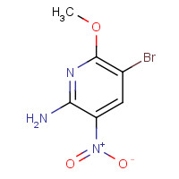 1017782-09-0 5-bromo-6-methoxy-3-nitropyridin-2-amine chemical structure