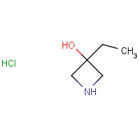 935668-00-1 3-ethylazetidin-3-ol;hydrochloride chemical structure