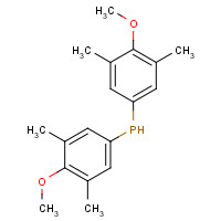 122708-97-8 bis(4-methoxy-3,5-dimethylphenyl)phosphane chemical structure