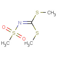 13068-10-5 N-[bis(methylsulfanyl)methylidene]methanesulfonamide chemical structure