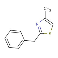 7210-74-4 2-benzyl-4-methyl-1,3-thiazole chemical structure
