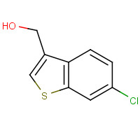 1027273-47-7 (6-chloro-1-benzothiophen-3-yl)methanol chemical structure