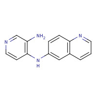 1272312-49-8 4-N-quinolin-6-ylpyridine-3,4-diamine chemical structure