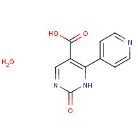 690631-95-9 2-oxo-6-pyridin-4-yl-1H-pyrimidine-5-carboxylic acid;hydrate chemical structure