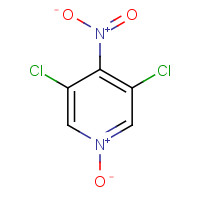 18344-58-6 3,5-dichloro-4-nitro-1-oxidopyridin-1-ium chemical structure
