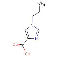 149096-35-5 1-propylimidazole-4-carboxylic acid chemical structure