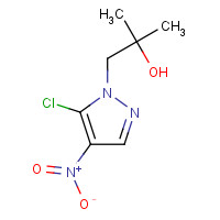 1415099-67-0 1-(5-chloro-4-nitropyrazol-1-yl)-2-methylpropan-2-ol chemical structure