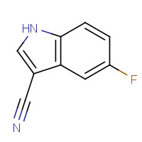 194490-15-8 5-fluoro-1H-indole-3-carbonitrile chemical structure