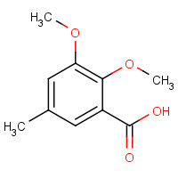 5653-56-5 2,3-dimethoxy-5-methylbenzoic acid chemical structure