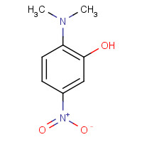 14703-77-6 2-(dimethylamino)-5-nitrophenol chemical structure
