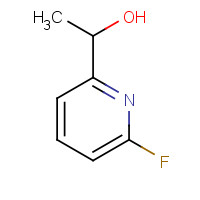 960001-33-6 1-(6-fluoropyridin-2-yl)ethanol chemical structure