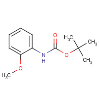 154150-18-2 tert-butyl N-(2-methoxyphenyl)carbamate chemical structure
