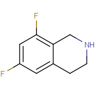 874942-09-3 6,8-difluoro-1,2,3,4-tetrahydroisoquinoline chemical structure
