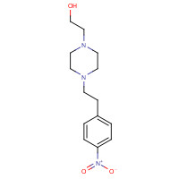 925921-55-7 2-[4-[2-(4-nitrophenyl)ethyl]piperazin-1-yl]ethanol chemical structure