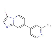 908267-74-3 3-iodo-7-(2-methylpyridin-4-yl)imidazo[1,2-a]pyridine chemical structure