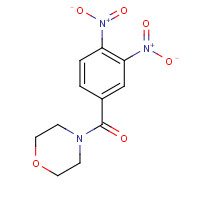 65003-28-3 (3,4-dinitrophenyl)-morpholin-4-ylmethanone chemical structure