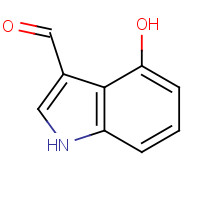 81779-27-3 4-hydroxy-1H-indole-3-carbaldehyde chemical structure