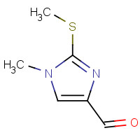 149806-15-5 1-methyl-2-methylsulfanylimidazole-4-carbaldehyde chemical structure