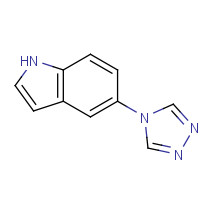 191212-98-3 5-(1,2,4-triazol-4-yl)-1H-indole chemical structure