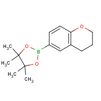1002727-88-9 2-(3,4-dihydro-2H-chromen-6-yl)-4,4,5,5-tetramethyl-1,3,2-dioxaborolane chemical structure