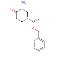 1196532-90-7 benzyl 3-amino-4-oxopiperidine-1-carboxylate chemical structure