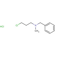 5814-44-8 N-benzyl-3-chloro-N-methylpropan-1-amine;hydrochloride chemical structure