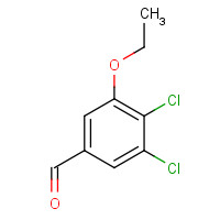 1350762-65-0 3,4-dichloro-5-ethoxybenzaldehyde chemical structure