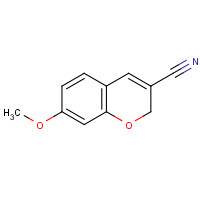 57543-70-1 7-methoxy-2H-chromene-3-carbonitrile chemical structure