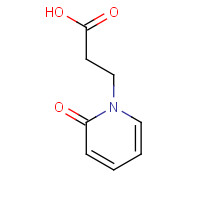 68634-48-0 3-(2-oxopyridin-1-yl)propanoic acid chemical structure