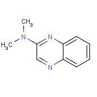 35552-76-2 N,N-dimethylquinoxalin-2-amine chemical structure
