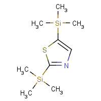 79265-34-2 trimethyl-(2-trimethylsilyl-1,3-thiazol-5-yl)silane chemical structure