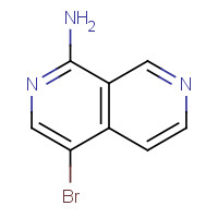 959558-28-2 4-bromo-2,7-naphthyridin-1-amine chemical structure