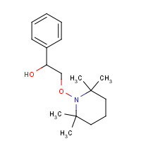 132416-36-5 1-phenyl-2-(2,2,6,6-tetramethylpiperidin-1-yl)oxyethanol chemical structure
