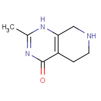 62259-95-4 2-methyl-5,6,7,8-tetrahydro-1H-pyrido[3,4-d]pyrimidin-4-one chemical structure