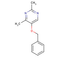 1369766-97-1 2,4-dimethyl-5-phenylmethoxypyrimidine chemical structure
