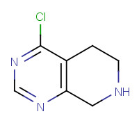 1196157-06-8 4-chloro-5,6,7,8-tetrahydropyrido[3,4-d]pyrimidine chemical structure
