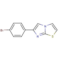 7120-13-0 6-(4-bromophenyl)imidazo[2,1-b][1,3]thiazole chemical structure