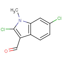 913240-21-8 2,6-dichloro-1-methylindole-3-carbaldehyde chemical structure