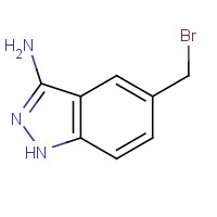 891864-98-5 5-(bromomethyl)-1H-indazol-3-amine chemical structure