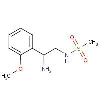 1240480-96-9 N-[2-amino-2-(2-methoxyphenyl)ethyl]methanesulfonamide chemical structure