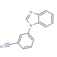 25699-94-9 3-(benzimidazol-1-yl)benzonitrile chemical structure