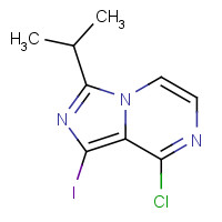 1320266-92-9 8-chloro-1-iodo-3-propan-2-ylimidazo[1,5-a]pyrazine chemical structure