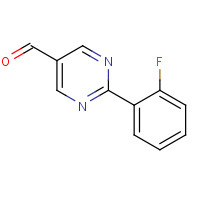 946707-17-1 2-(2-fluorophenyl)pyrimidine-5-carbaldehyde chemical structure