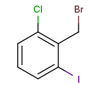 1035263-31-0 2-(bromomethyl)-1-chloro-3-iodobenzene chemical structure