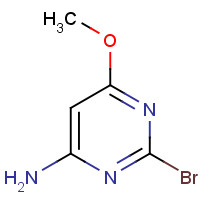 53557-84-9 2-bromo-6-methoxypyrimidin-4-amine chemical structure