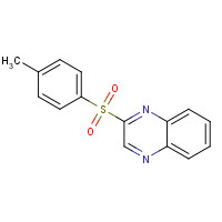 117764-56-4 2-(4-methylphenyl)sulfonylquinoxaline chemical structure