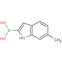 953411-07-9 (6-methyl-1H-indol-2-yl)boronic acid chemical structure